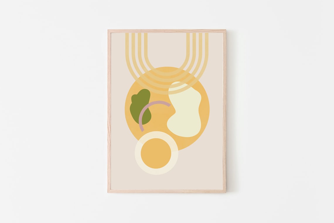 Ohn No Khao Swe Art, Burmese Noodle Soup Print