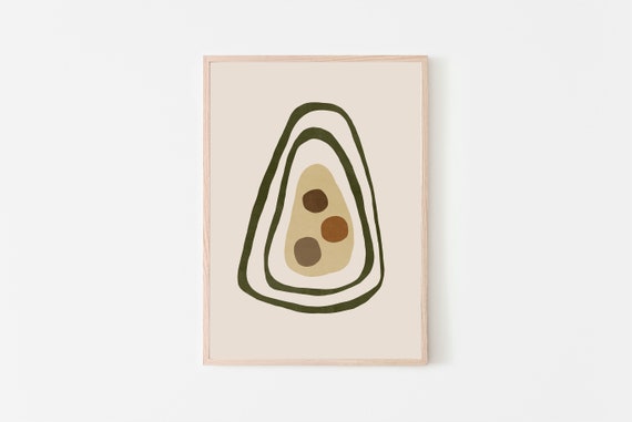 Rice Dumpling Dim Sum Art Print, Modern Asian Food