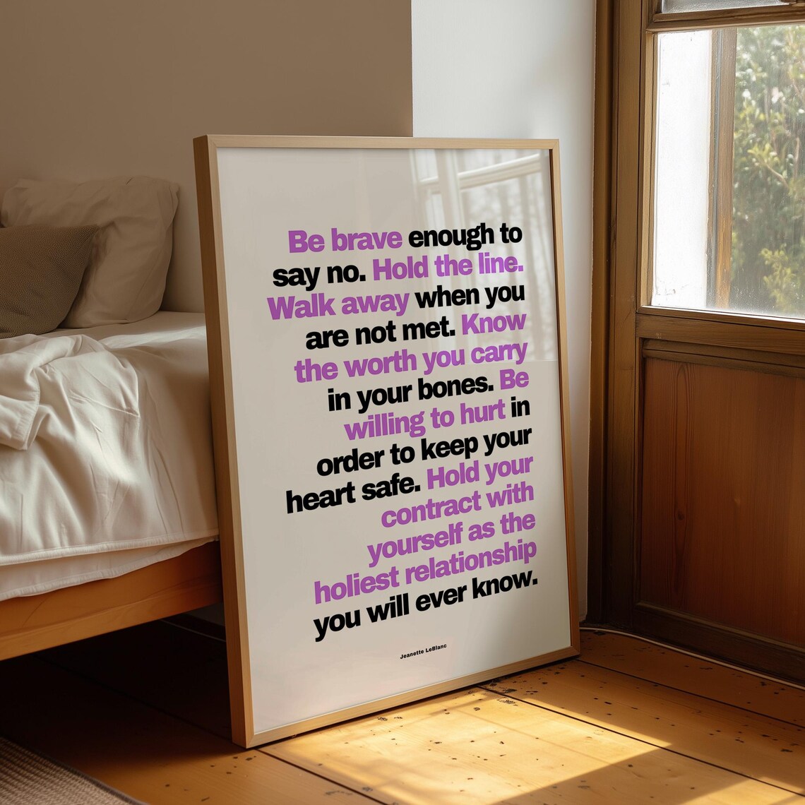 Mind Body Connection, Personal Power And Boundary Setting Art Print