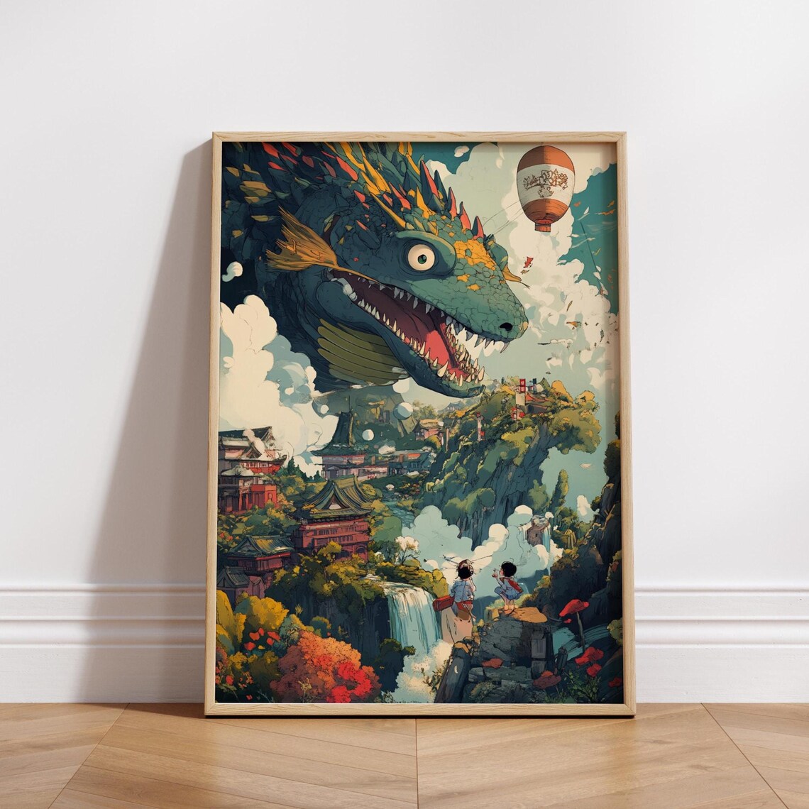 Fantastical Dragon Town, Fantasy Home Decor
