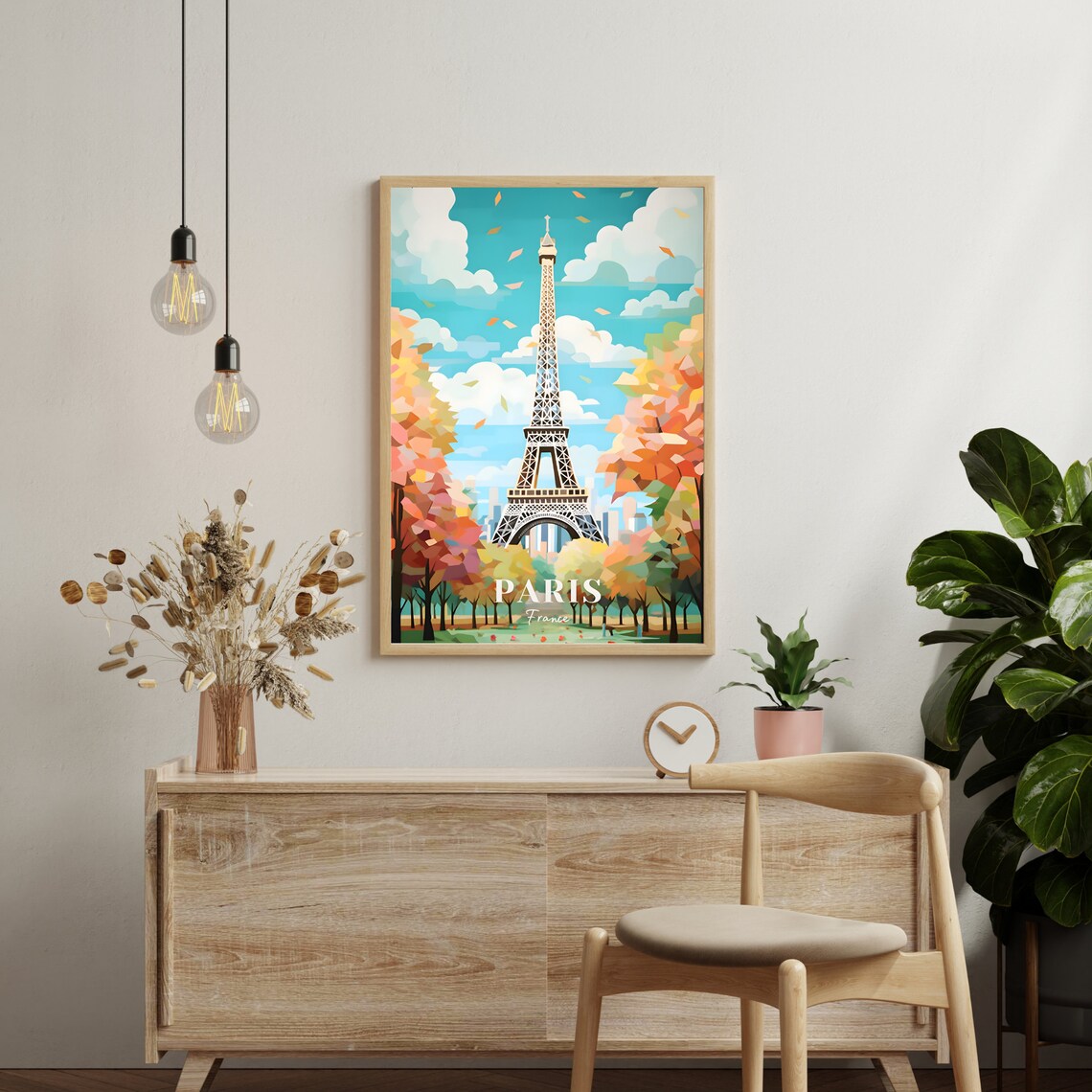 Paris Travel Poster, France Travel Wall Art - Image 2
