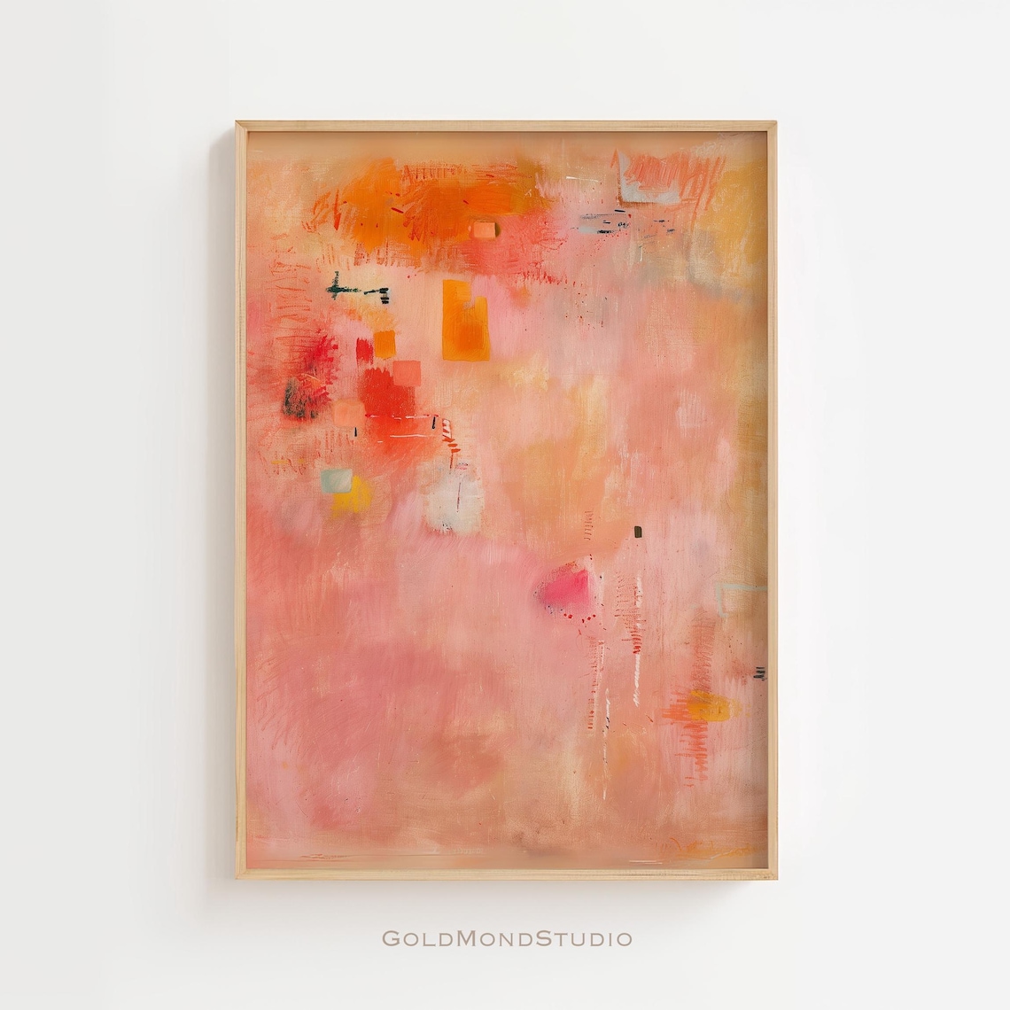 Modern Abstract Art, Minimalist Wall Decor Print