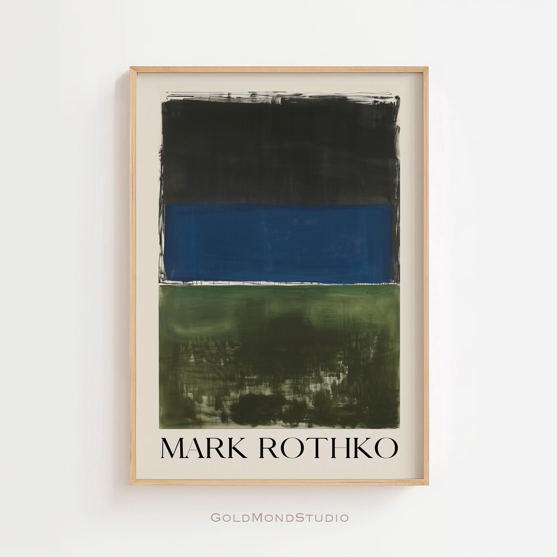 Mark Rothko Poster, Gallery Wall Art Print