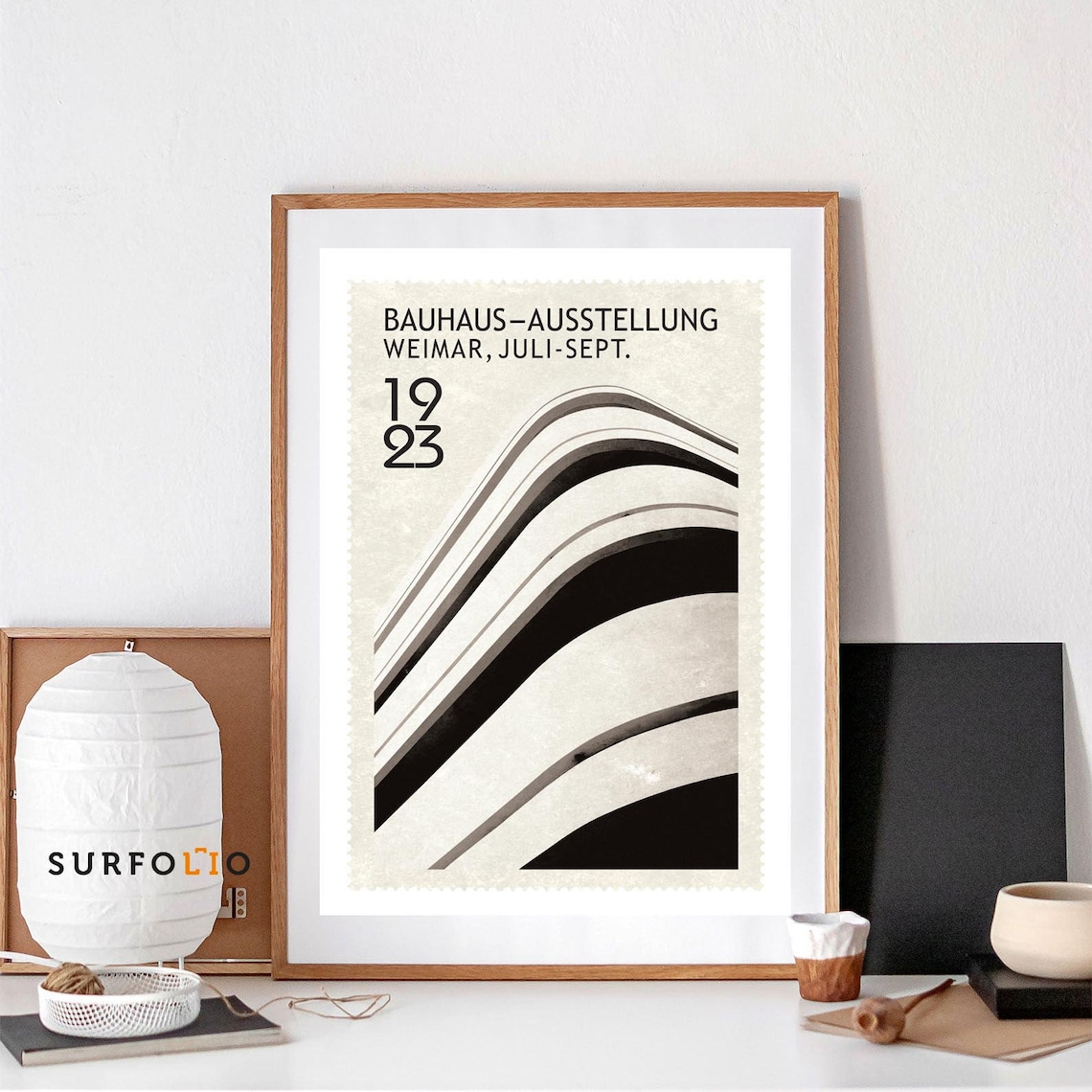 Bauhaus Archive Berlin, Modernist Architecture Poster