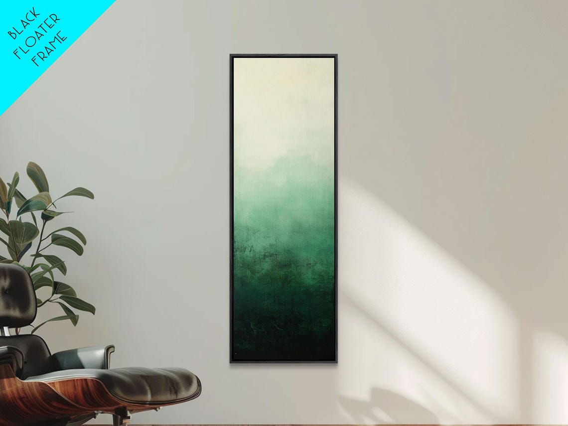 Sage Green Ombre Gradient Minimalist Modern Wall Decor Poster - Image 6