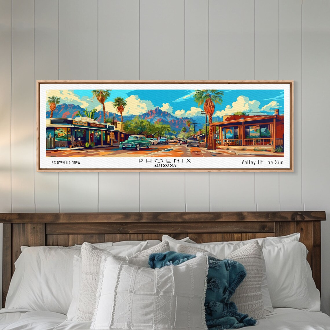 Phoenix Arizona Mid-Century Modern Travel Poster - Image 6