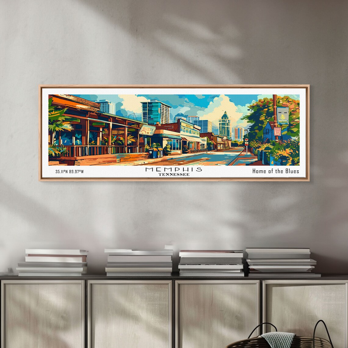 Memphis Tennessee Retro Travel Poster, Mid-Century - Image 6