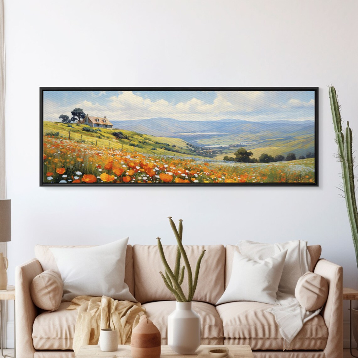 Texas Hill Country In Spring, Farmhouse Art Print - Image 5