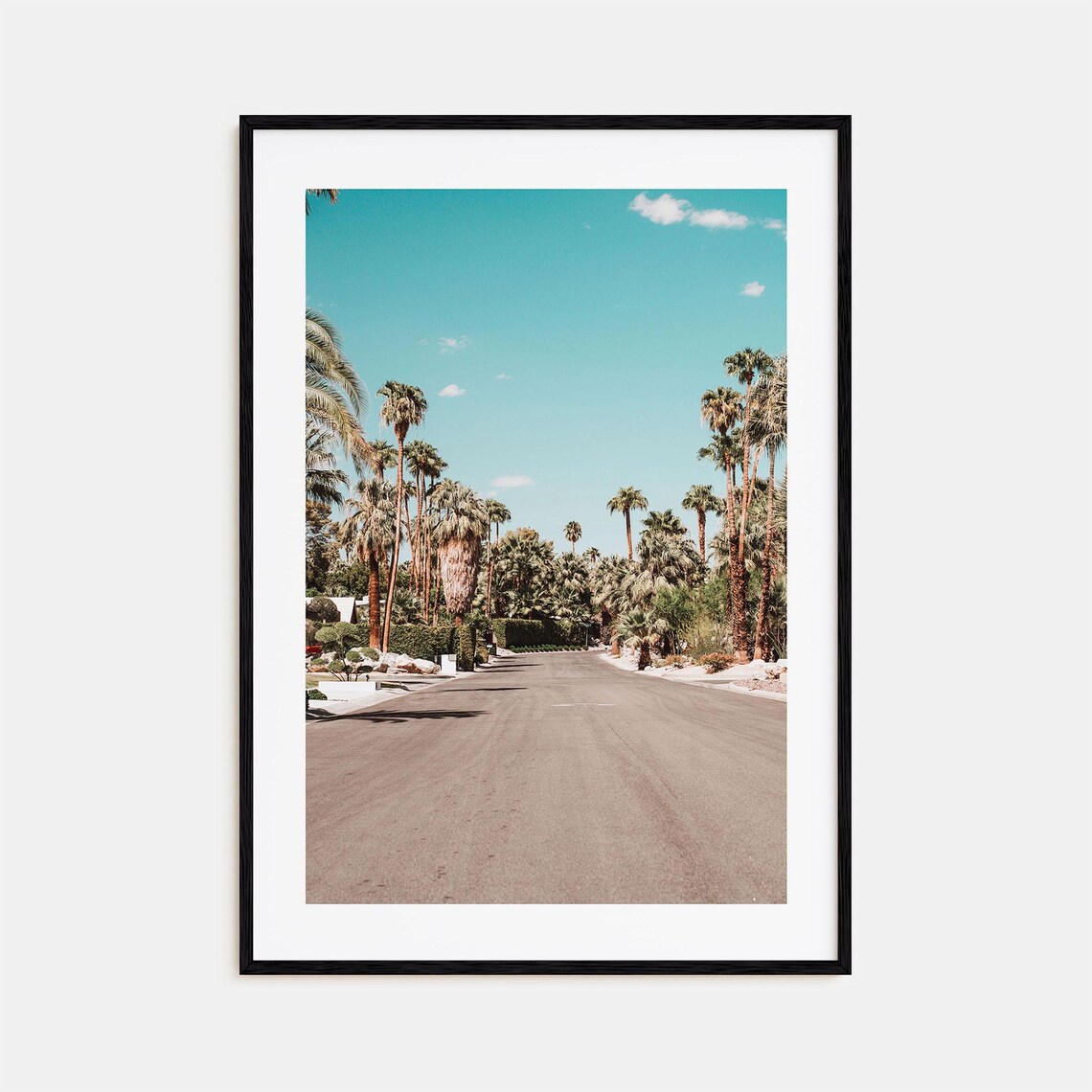Palm Springs Colorful Poster Print No 1 Palm Springs Photo Art Palm Springs Decor Travel Print Palm Springs Street Map Poster City Map