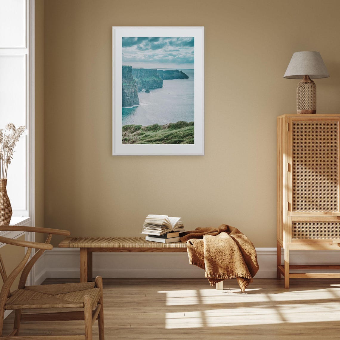 Ireland Cliffs of Moher Green Headland Dramatic Coast Poster - Image 3