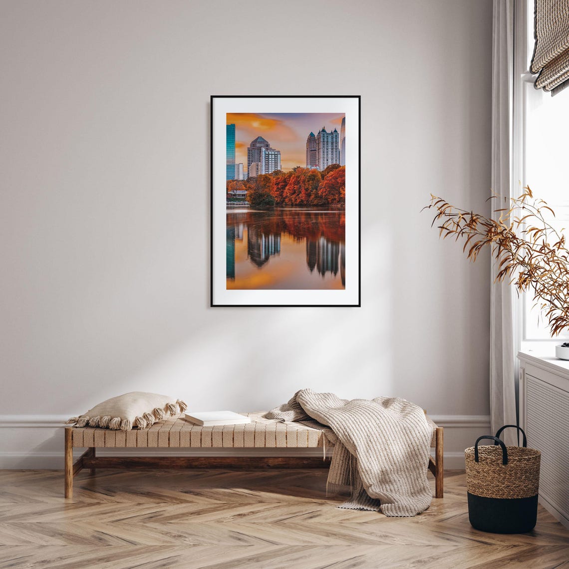 Atlanta Colorful Poster Print No 2 Atlanta Photo Wall Art Atlanta Wall Decor Atlanta Travel Print Atlanta Street Map Poster City Map - Image 2