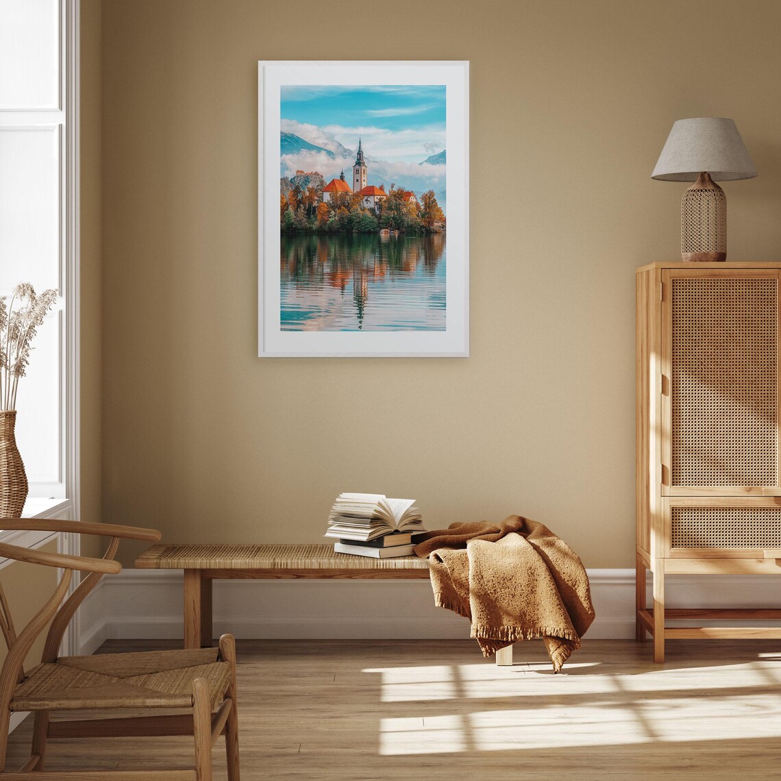 Slovenia Travel Poster, Colorful City Map Art Print - Image 3