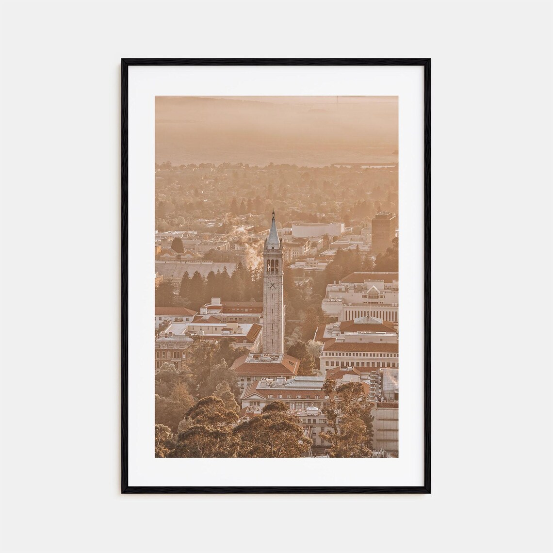 Berkeley Colorful Travel Poster, Street Map Art Print