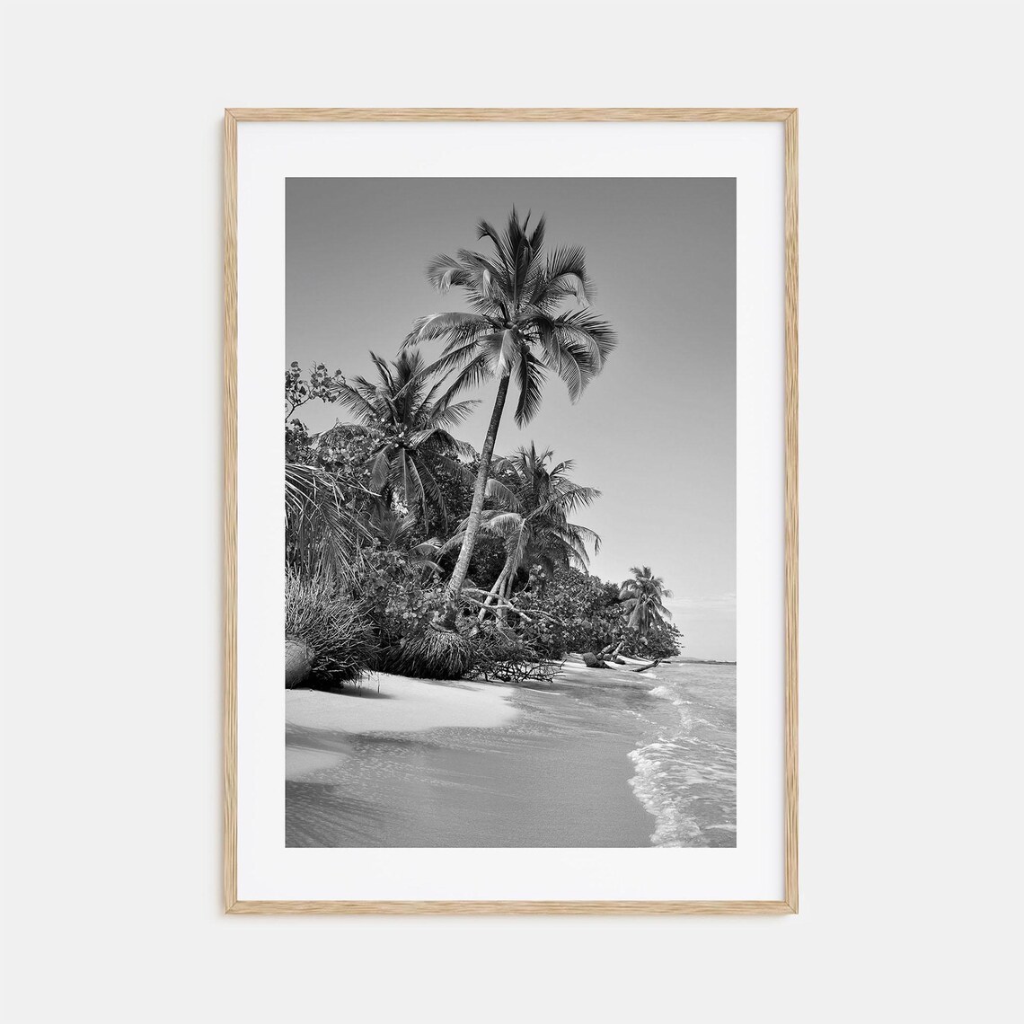 Panama Black and White Travel Poster Print
