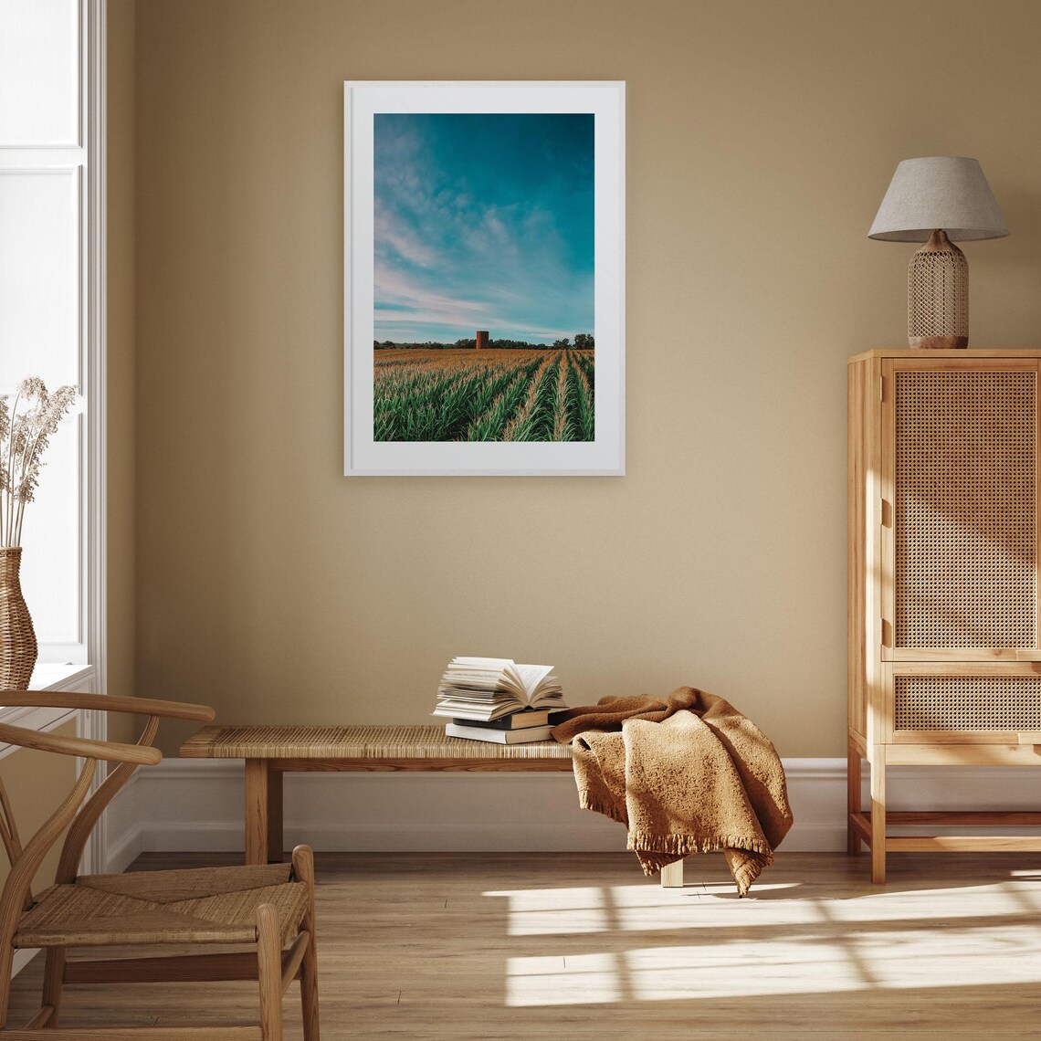 Iowa Colorful Travel Poster, City Map Wall Art - Image 2