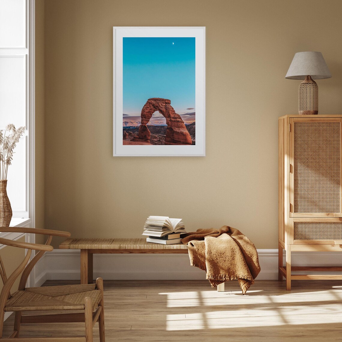 Utah Colorful Travel Poster, City Map Art Print - Image 2