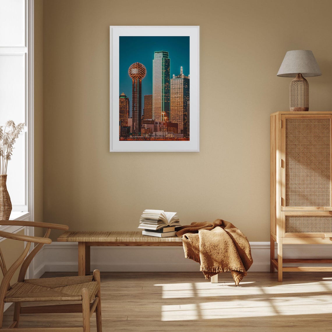 Dallas Colorful Poster Print No 3 Dallas Photo Wall Art Dallas Wall Decor Dallas Travel Print Dallas Street Map Poster City Map - Image 3