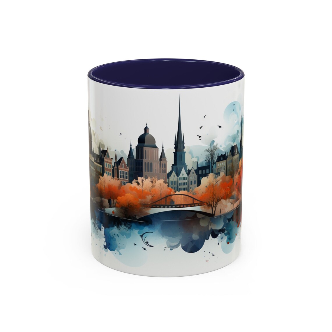 Netherlands Coffee Tea Mug, Food and Drink Print