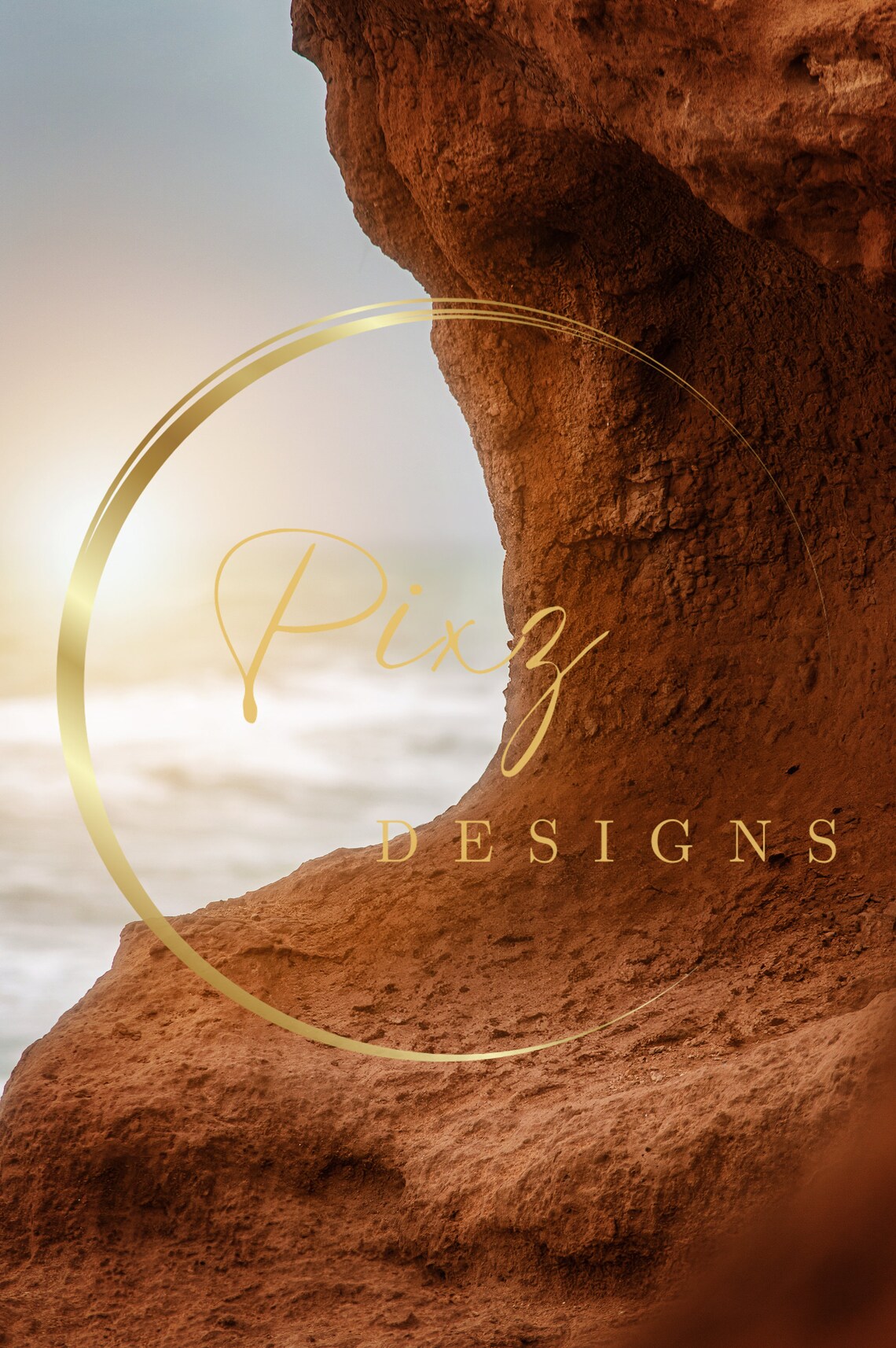 Red Rock Backdrop, Desert Mountains Composite - Image 2