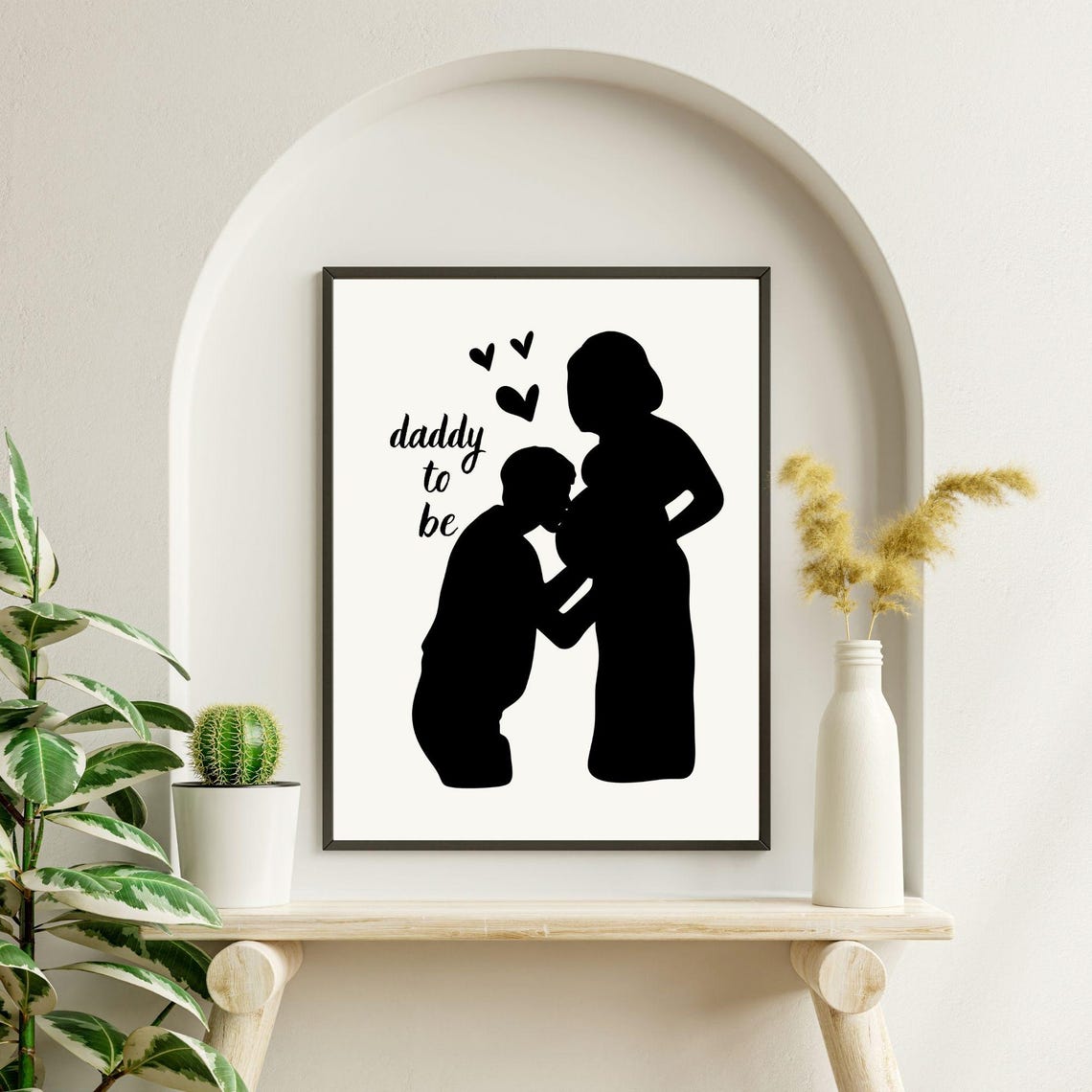 Daddy To Be Heartwarming Romantic Art - Image 6