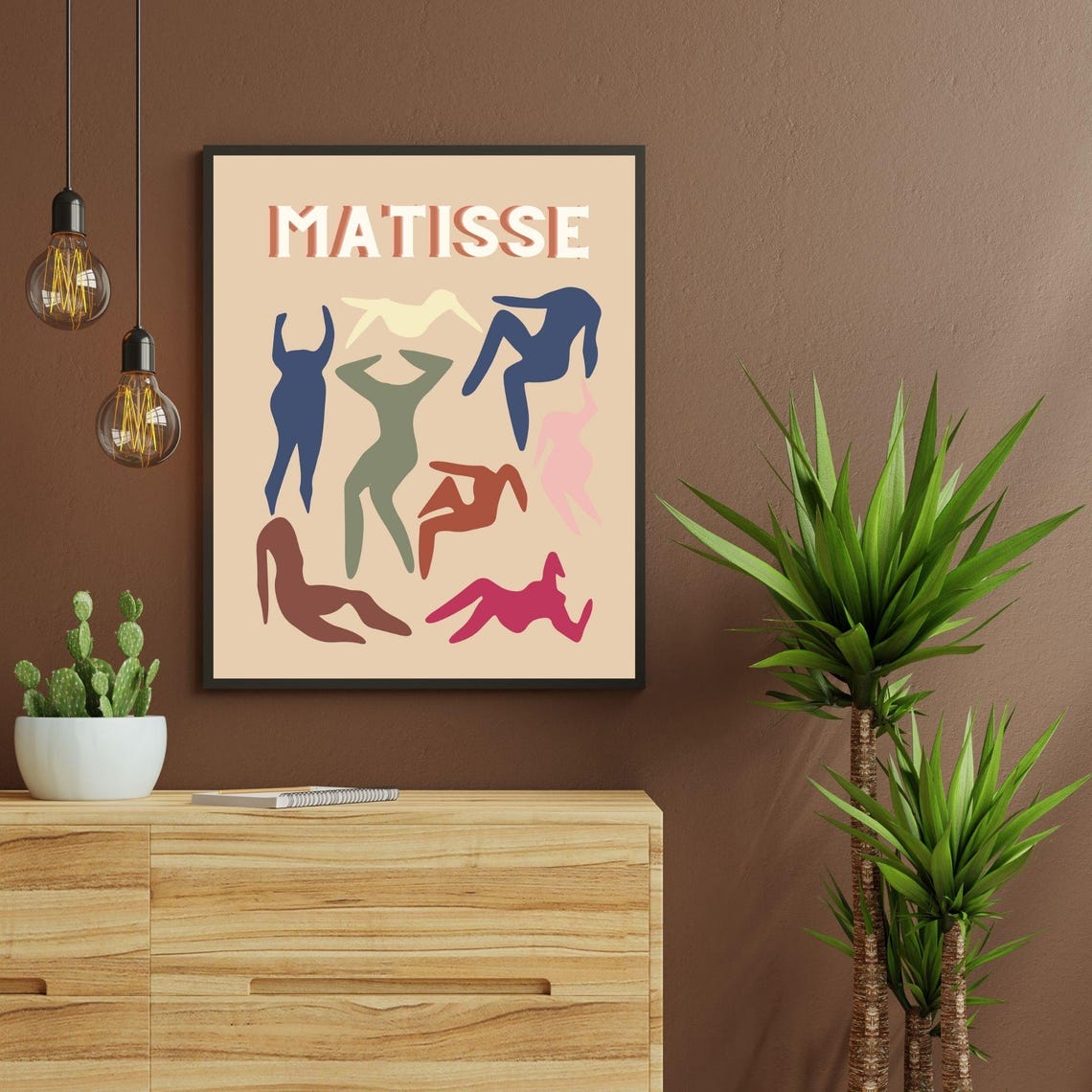 Colorful Matisse Inspired Body Art Abstract Wall Decor Bodies Wall Art Matisse Art Wall Decor - Image 4