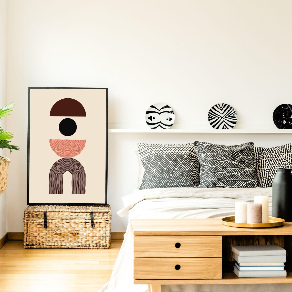 Boho Passion Inspired Abstract Art, Romantic Decor - Image 5