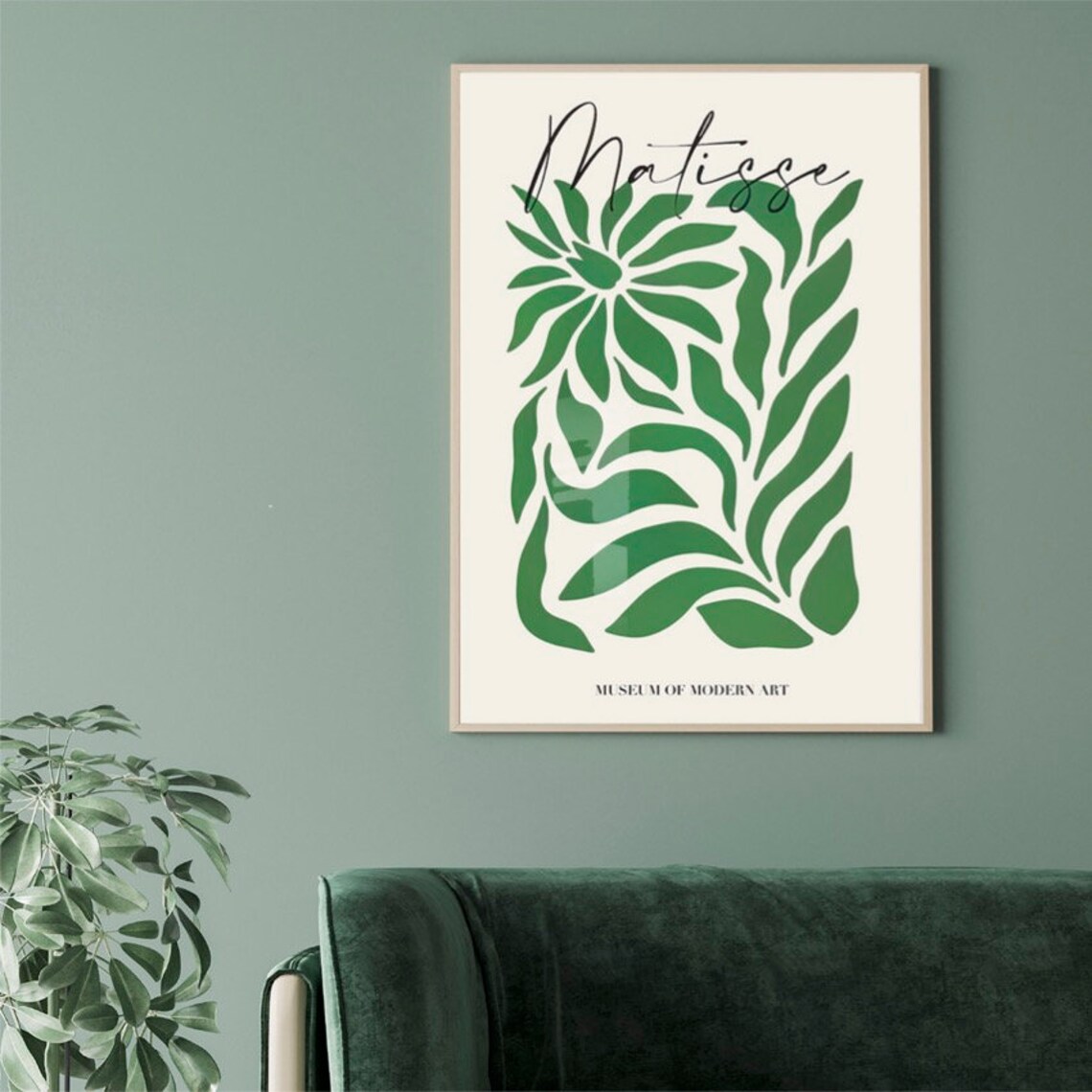 Matisse Abstract Art Poster Print, Museum Modern Art - Image 2