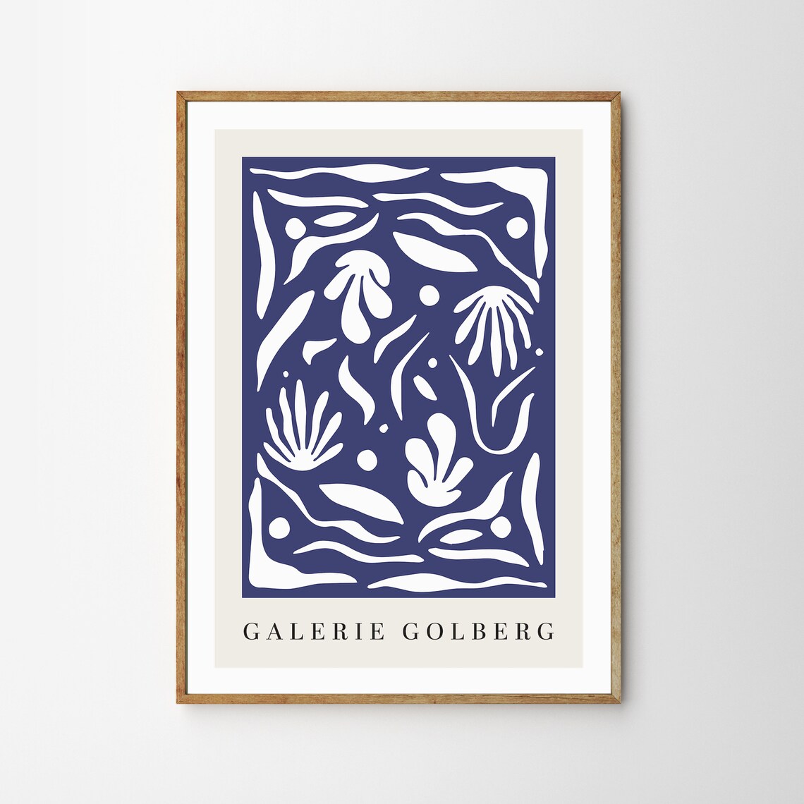 Matisse-Inspired Minimalist Abstract Art Print - Image 4