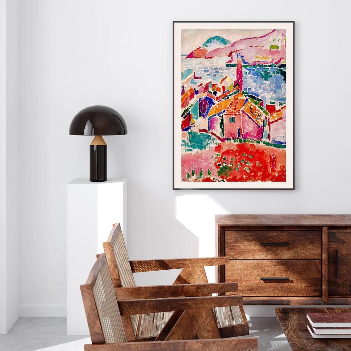 Henri Matisse The Roofs of Collioure Fauvist Harbor Village Poster - Image 2