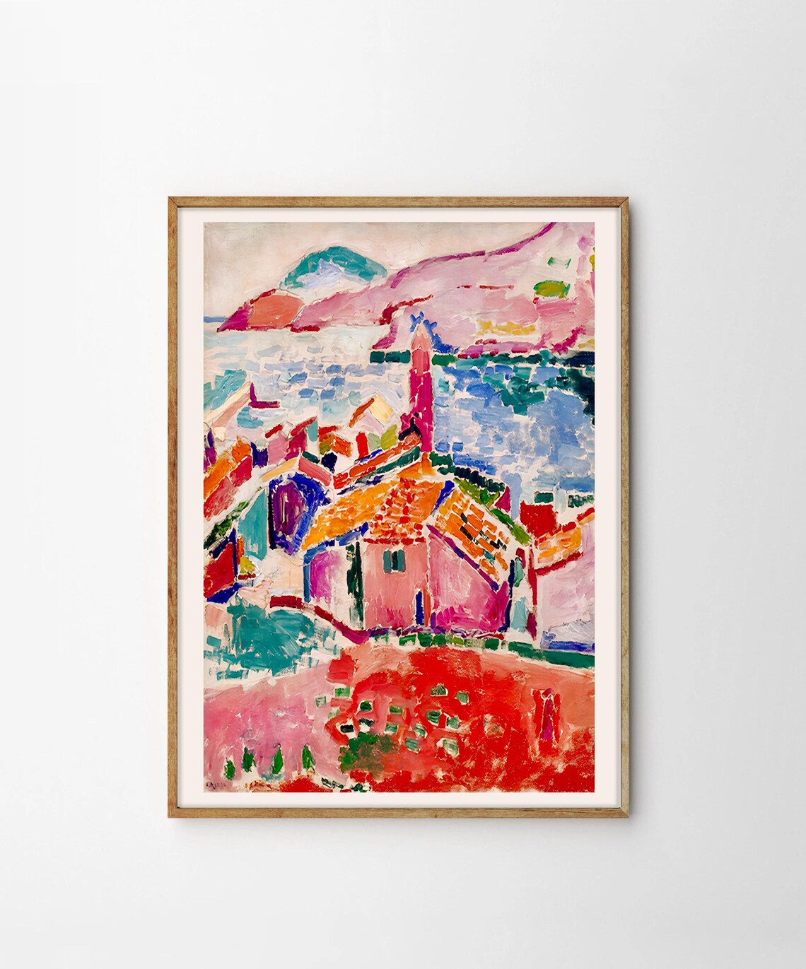 Henri Matisse The Roofs of Collioure Fauvist Harbor Village Poster - Image 5