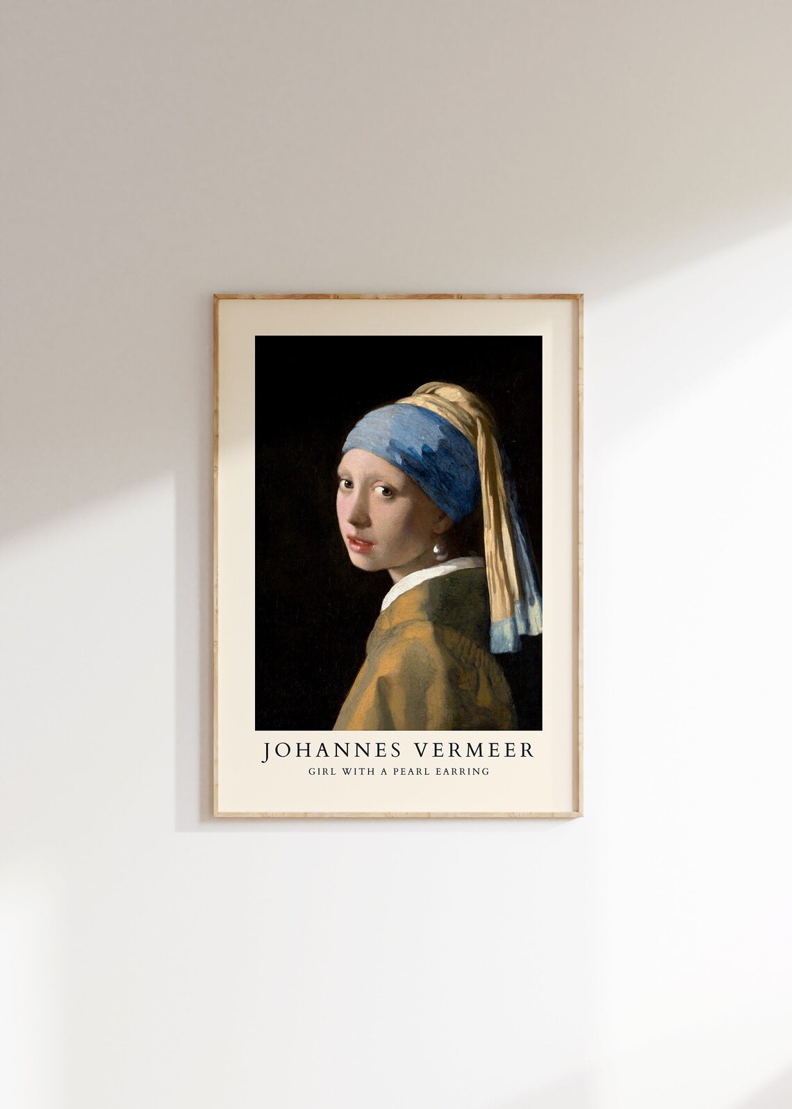 Johannes Vermeer Vintage Gallery Art Print