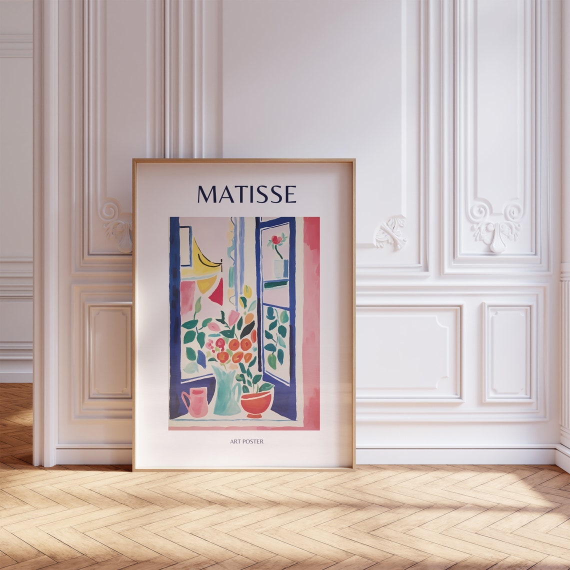Henri Matisse Open Window Florals Minimalist Gallery Art Poster - Image 4