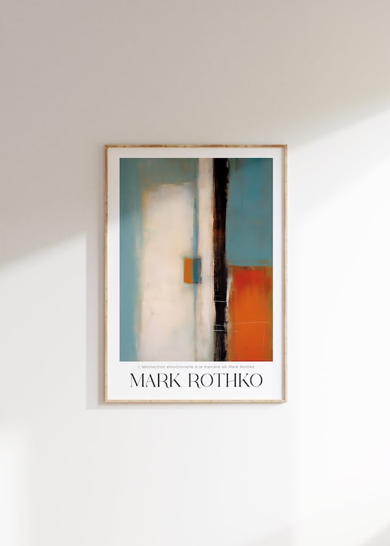 Mark Rothko Housewarming Gift Art Print