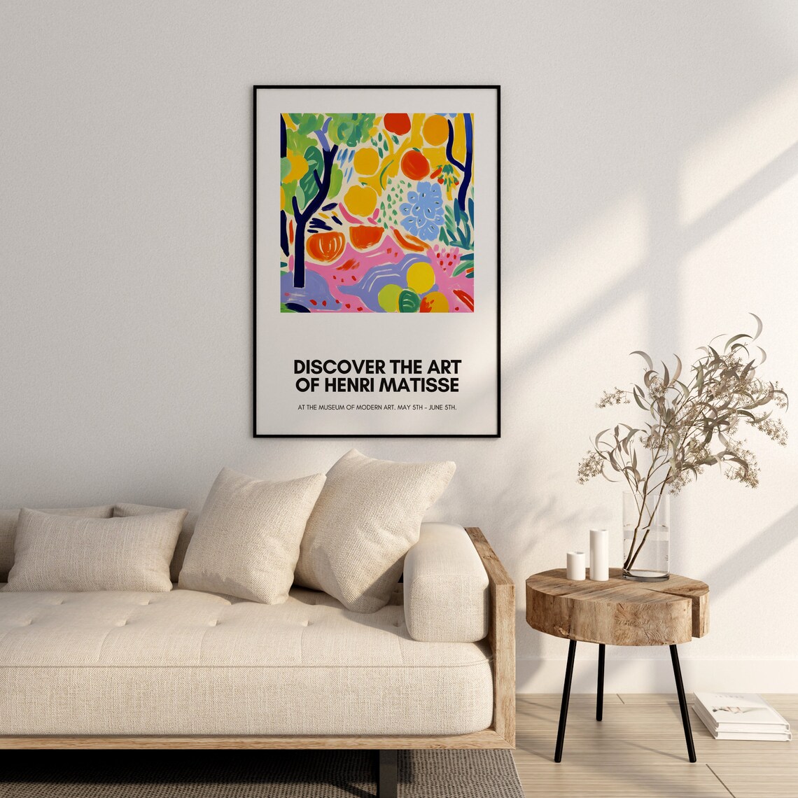 Henri Matisse Museum of Modern Art Fauvist Orchard Exhibition Poster - Image 2