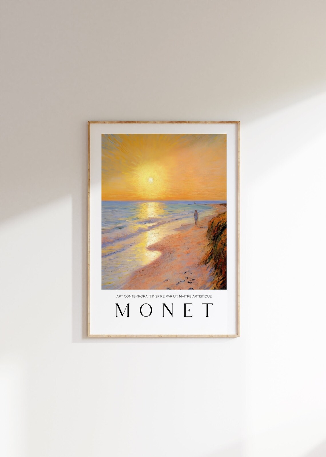 Claude Monet Aesthetic Room Decor Poster Print