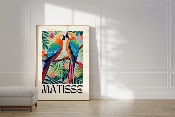 Henri Matisse Cut Outs Poster, Modern Gallery Art