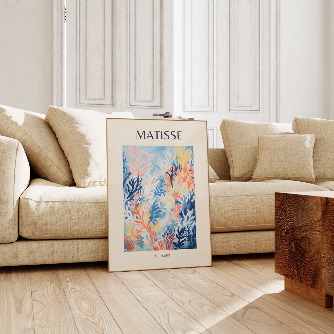 Henri Matisse Minimalist Floral Gallery Art Print - Image 2