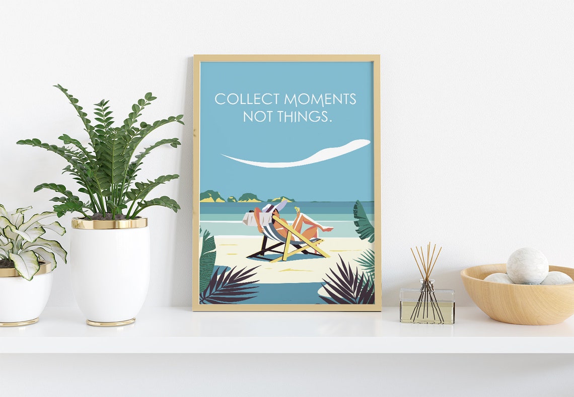 Thailand Vintage Travel Poster Phuket Travel Quote Wall Art Art Poster Travel Poster Inches 8x10 12x16 12x18 18x24 24x36 - Image 3