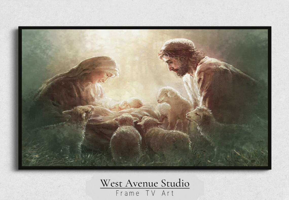 Nativity: Jesus Is The Reason Christmas Art Print - Image 4