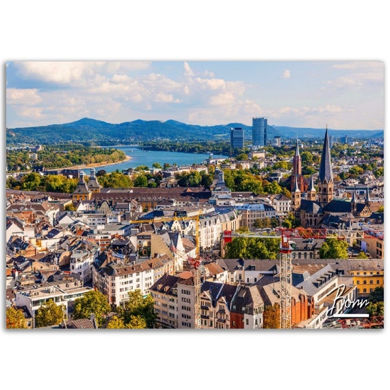 Bonn Germany Poster Print City Skyline Wall Art