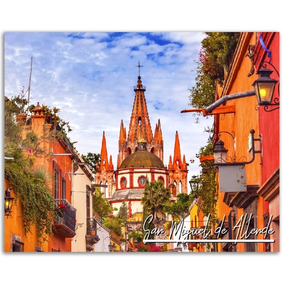 San Miguel De Allende Print Mexico Travel Photography Guanajuato Wall Art