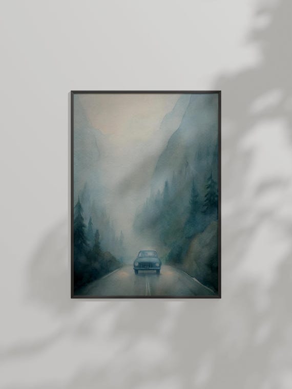 Misty Mountain Drive Art