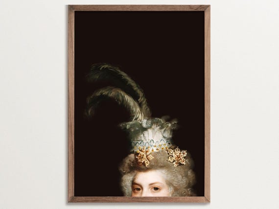 Victorian Regency Altered Painting Art Print