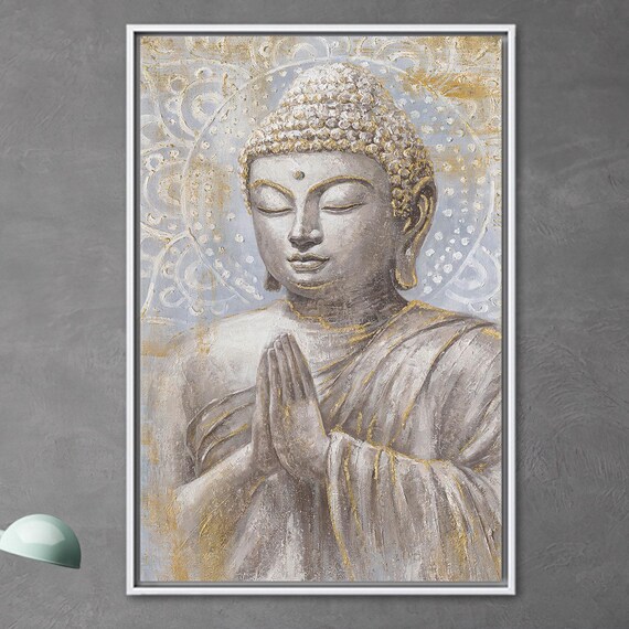 Asian Wall Hangings Home Decor Canvas Modern Art Decoration Buddha Artwork Buddhist