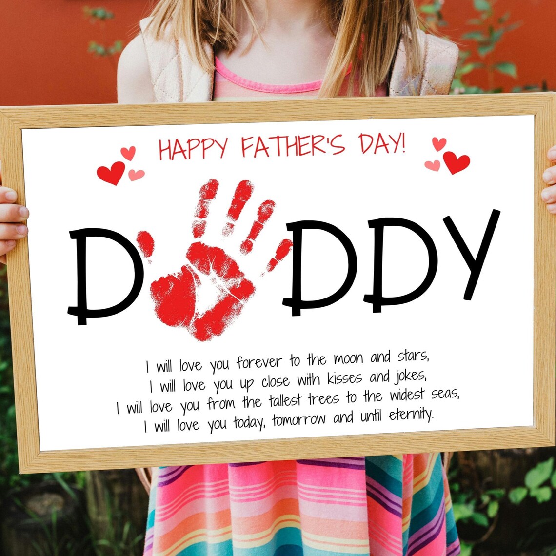 Father's Day Poem For Dad, Preschool Craft Activity - Image 2