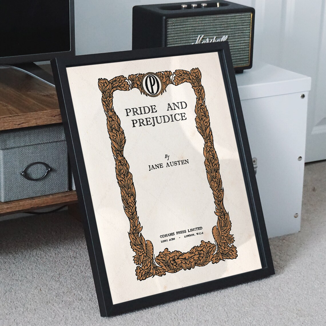 Pride And Prejudice, Jane Austen 1930s Poster Print - Image 2