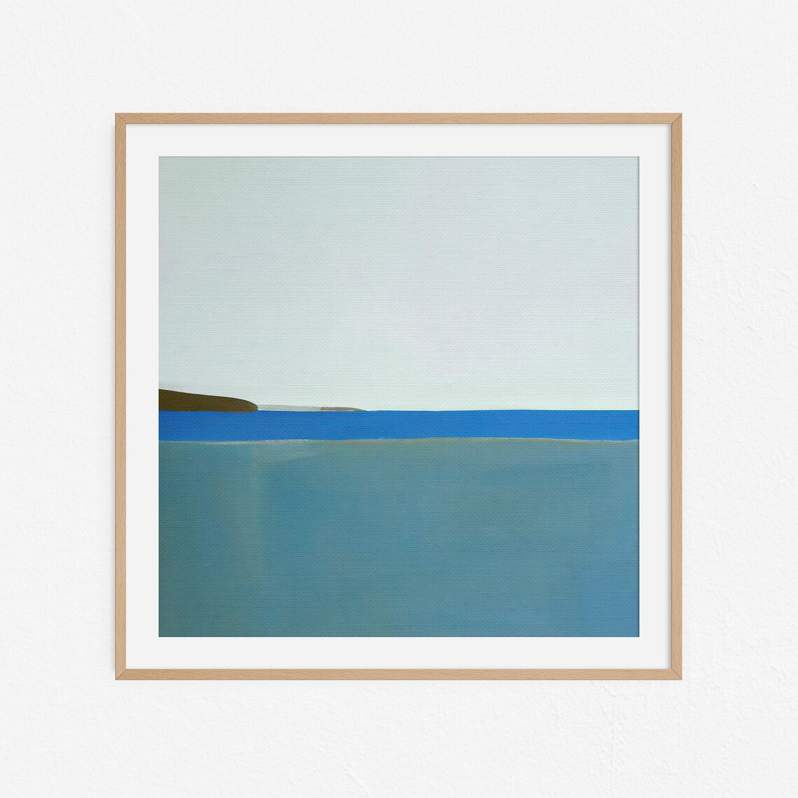 Landscape Painting Series No16, Minimal Abstract Artwork