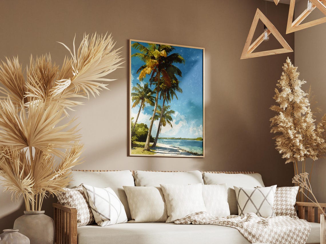 Biscayne National Park Florida Keys Palm Beach Travel Poster - Image 3
