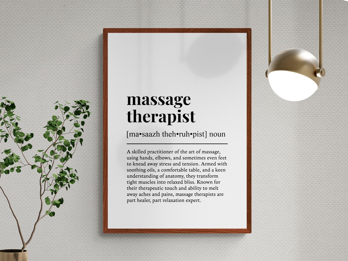 Massage Therapist Funny Definition, Job Work Gift - Image 3