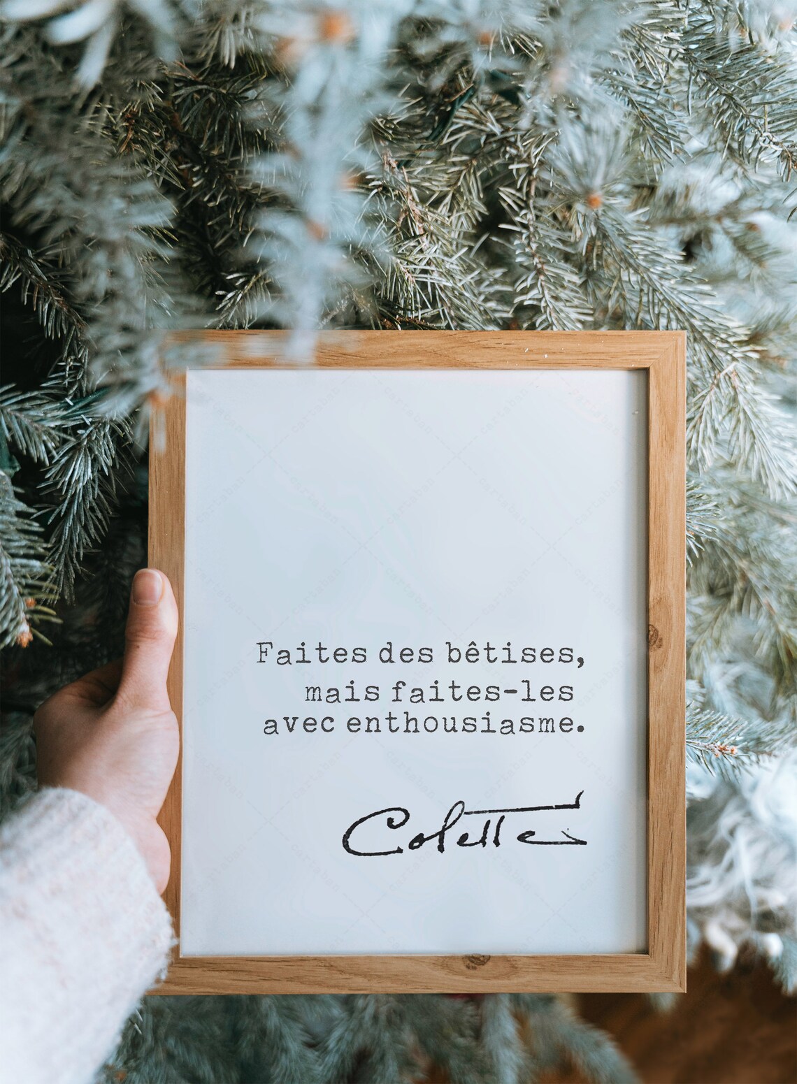 Colette Quote Art Print for Women, French Saying - Image 4